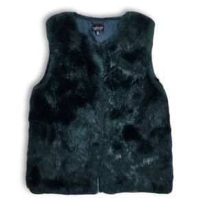 TOP SHOP Faux Fur Vest